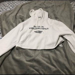 Zara Cropped Hoodie 😍